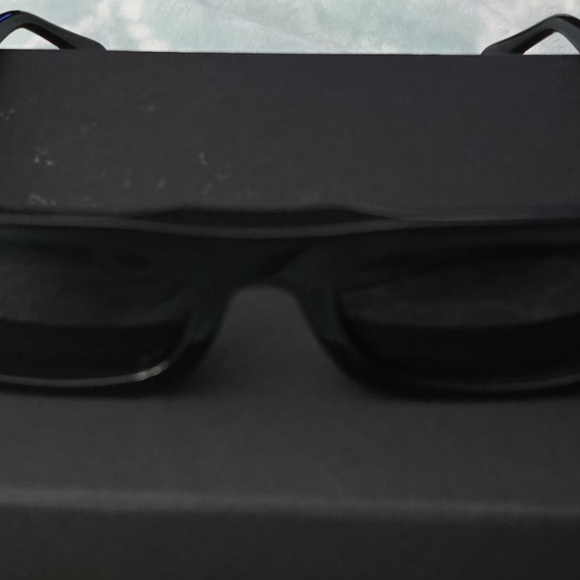 Anine Bing Black and Gold Sunglasses main image 7